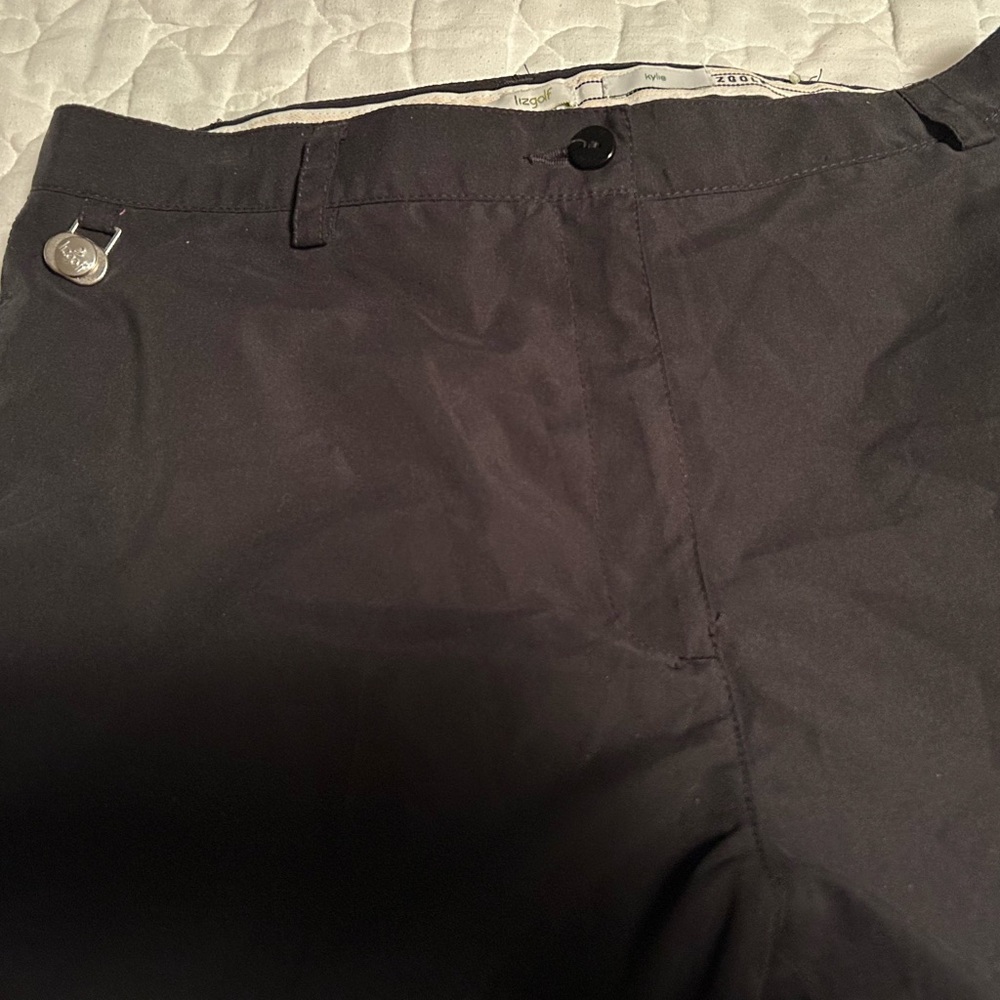 Liz Golf Kylie Black Pants Size 10 Women’s Coolmax